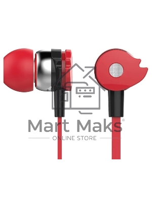 Наушники Oklick HP-S-210 1.1м красный