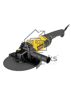 Машина шлифовальная угловая Denzel AGL230-2400, 2400 Вт, 230 мм, 6600 об/мин
