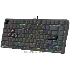 Клавиатура A4Tech Bloody MS76 проводная, USB Type-A, темно-серый