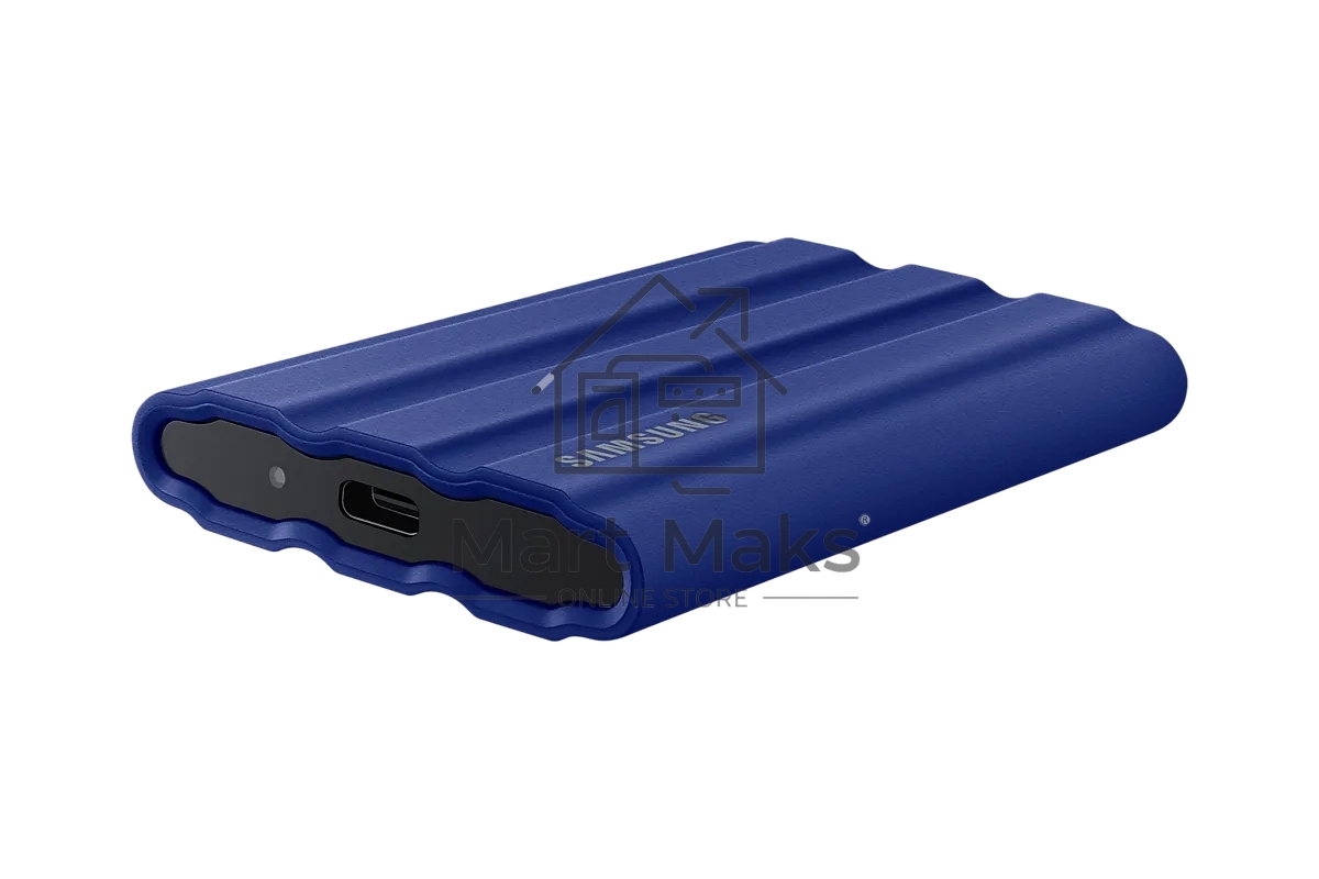 Накопитель SSD Samsung T7 Shield MU-PE1T0R/WW, USB3.2, 1ТБ, синий