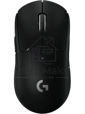 Мышь беспроводная Logitech G PRO X SUPERLIGHT черный, 25600 dpi, радиоканал, USB, кнопки - 5