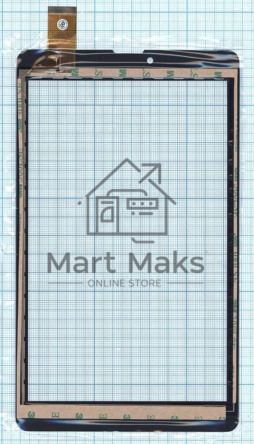 Сенсорное стекло (тачскрин) HSCTP-852B-8-V0. черное