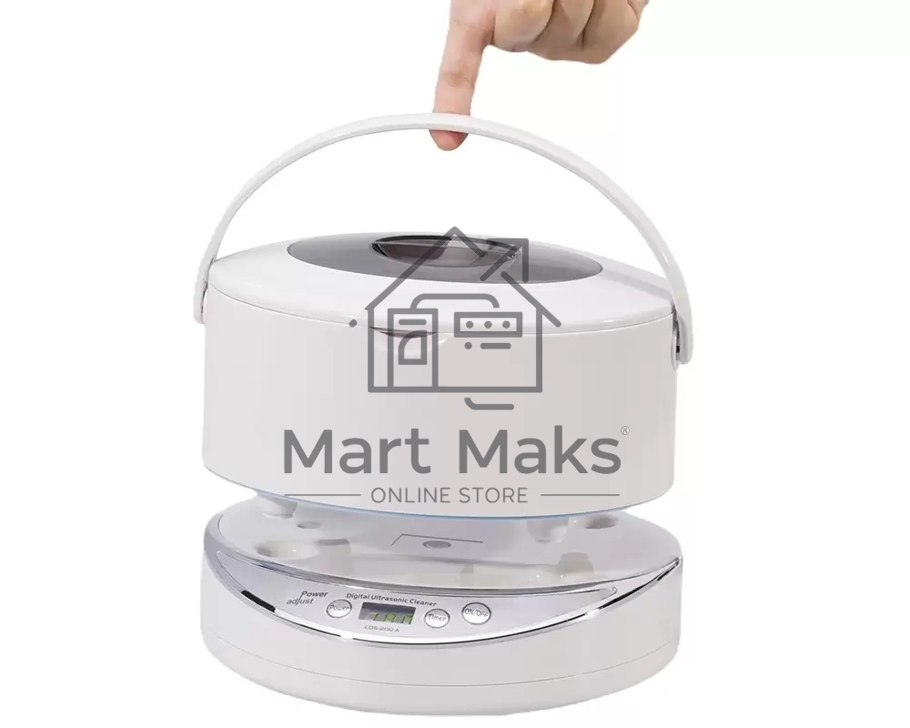 Ультразвуковая ванна Codyson CDS-200A белый, 0.75 л, 50 Вт
