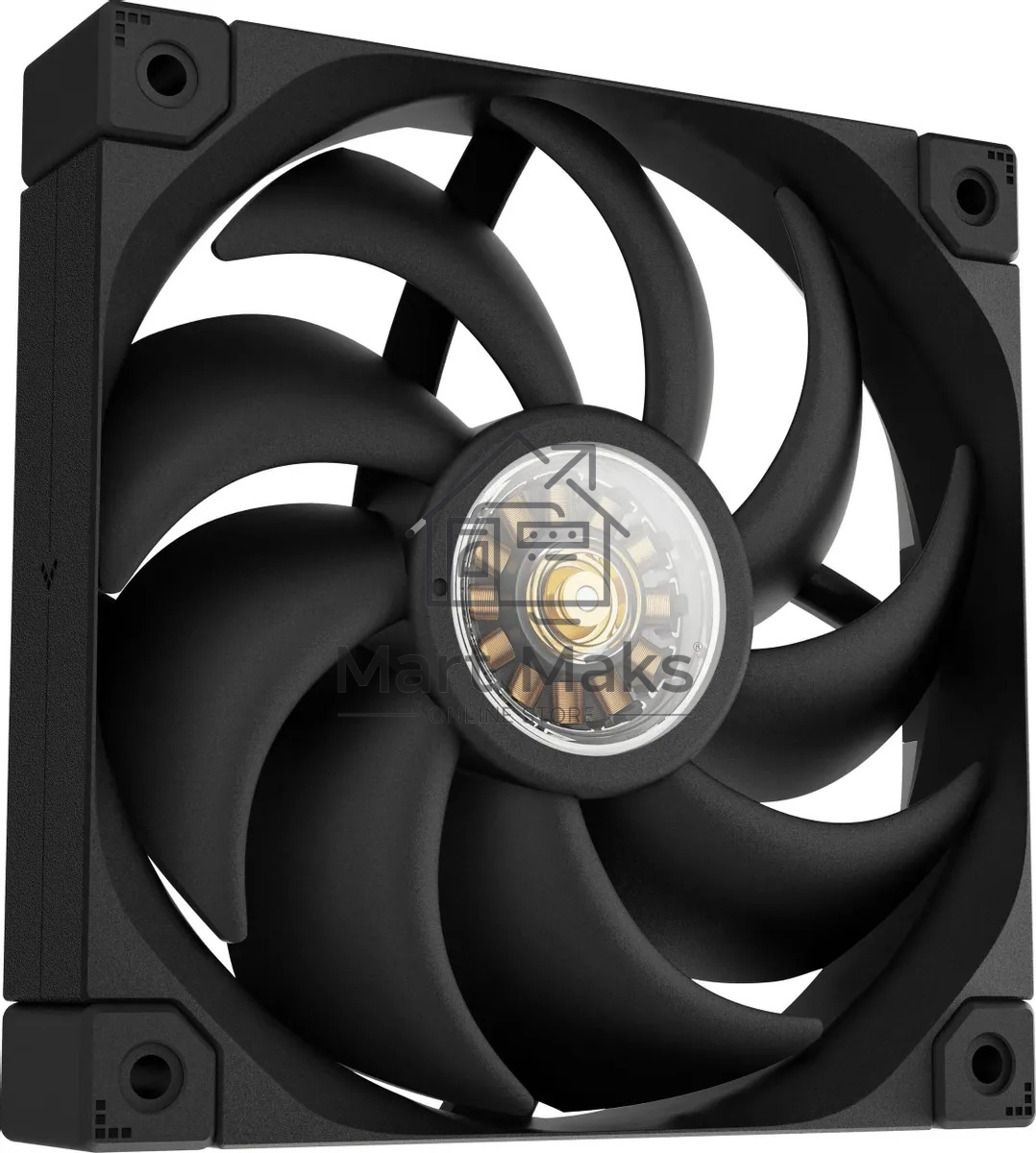 Вентилятор для корпуса DEEPCOOL FT12 черный, 120 мм, 2150 об/мин, 32 дБ, 4 pin