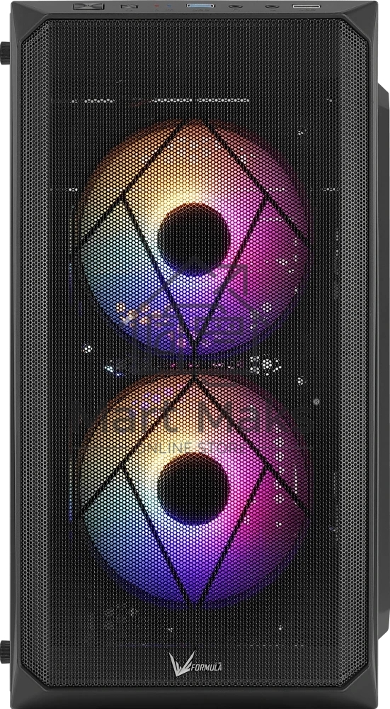 Компьютерный корпус Aerocool / Formula V Line CS-107 Plus mATX USB 3.0x1/USB 2.0x1/audio черный
