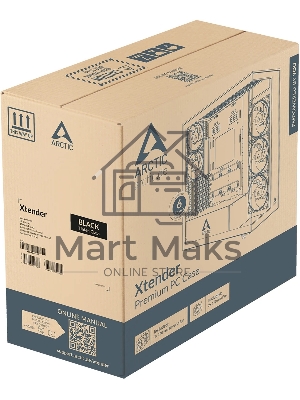 Компьютерный корпус Arctic Cooling ARCTIC Xtender VG черный