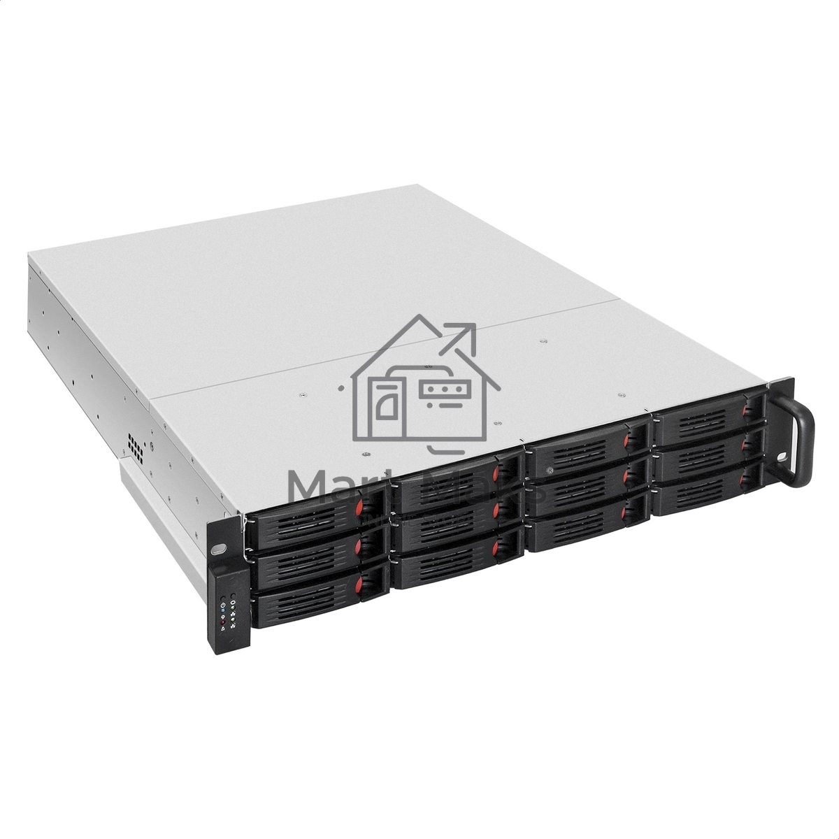 Серверный корпус ExeGate Pro 2U550-HS12 (RM 19