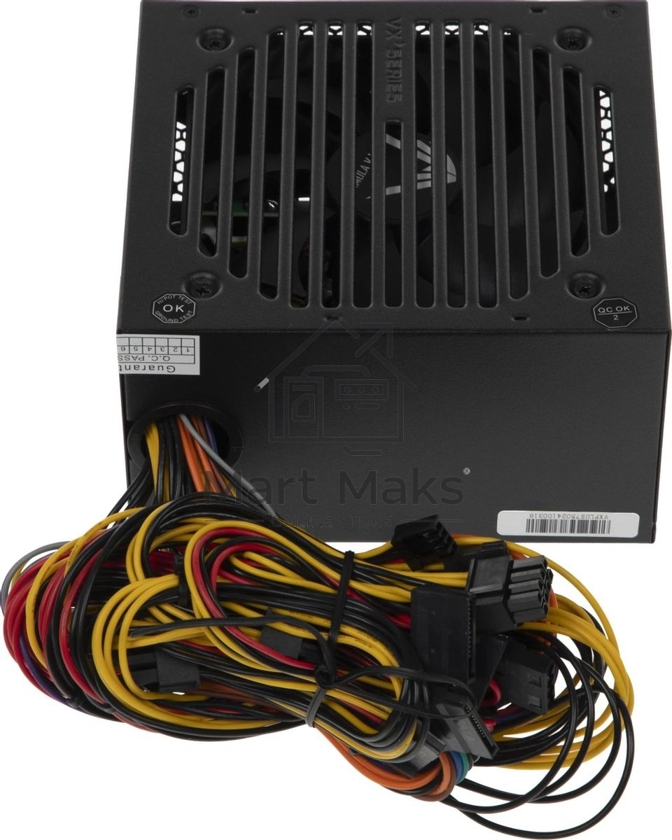 Блок питания Aerocool/Formula VX PLUS 750, 750Вт, 120мм, черный