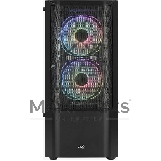 Корпус ATX Aerocool/Formula Quantum Mesh-G-BK-v3 4710562758580 черный, без БП, USB 3.0, 2*USB 2.0, HD Audio