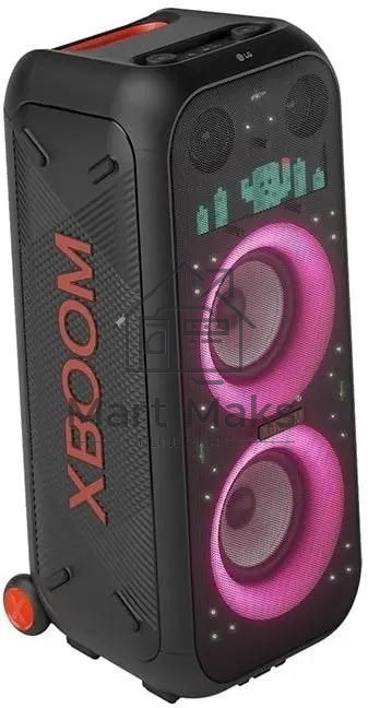 Минисистема LG XBOOM XL9T черный/красный 1000Вт USB BT