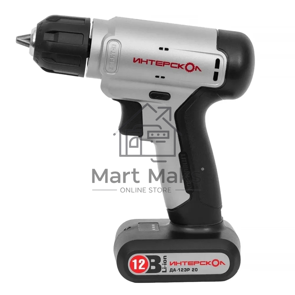 Дрель-шуруповерт аккумуляторная INTERSKOL SMART 883.0.1.00