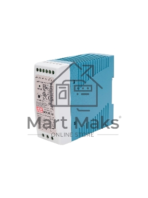 Блок питания AC-DC, 60Вт, вход 85-264V AC, 47-63Гц,120-370В DC, выход 24В,0-2,5A, рег. вых=0-+20%Uном, в кожухе на DIN-рейку