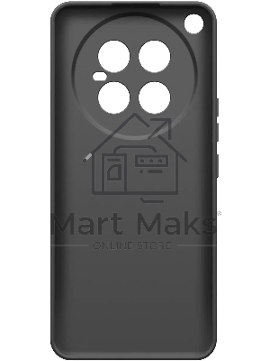 Чехол (клип-кейс) BoraSCO для Infinix Zero 40 4G Silicone Case черный (73813)