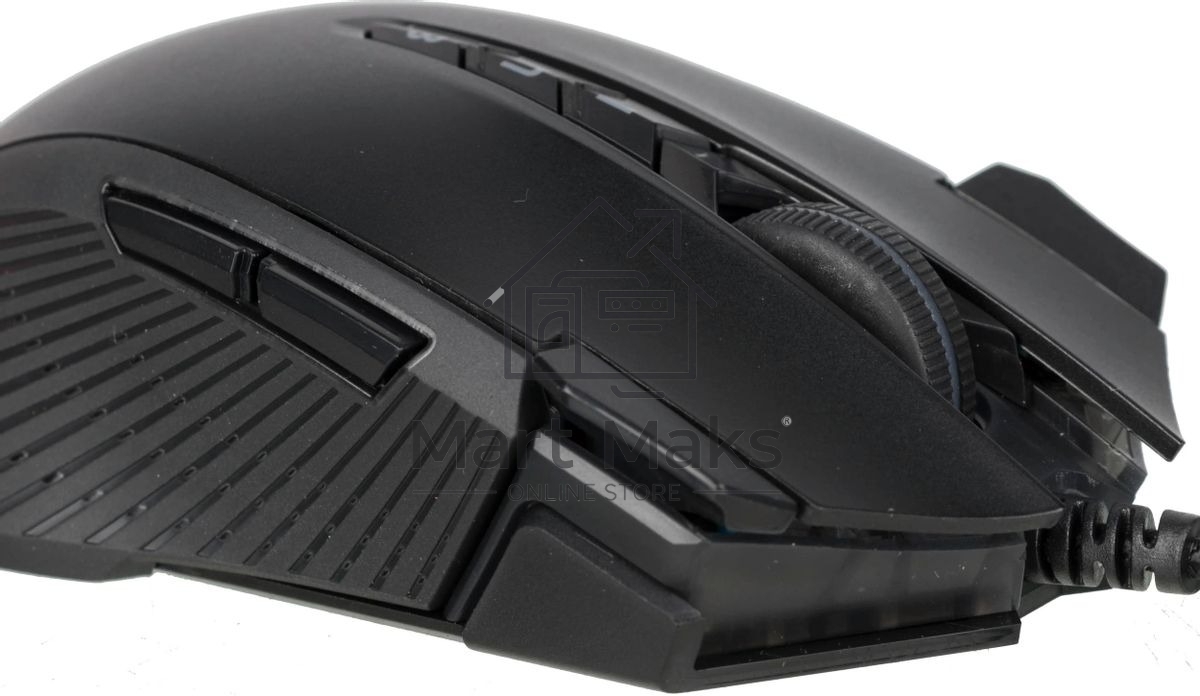 Мышь проводная A4Tech Bloody J90s черный, 8000 dpi, USB, кнопки - 12