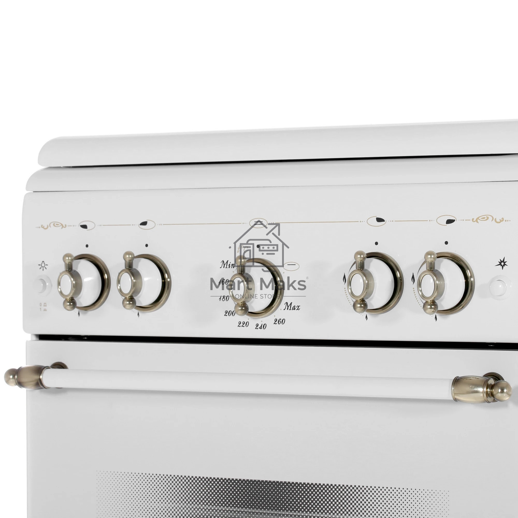 Плита газовая Gefest ПГ 5100-02 0185 белый, конфорок 4 шт, духовка 52 л, 50 см x 85 см x 58.5 см