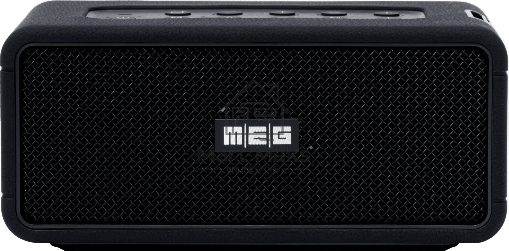 Портативная колонка MEG SDA080BL, 80Вт, Bluetooth 5.3, сабвуфер, эквалайзер, время работы 9ч, черная