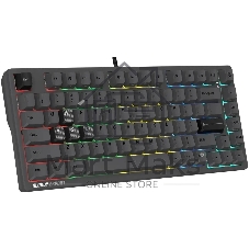 Клавиатура A4Tech Bloody MS76 проводная, USB Type-A, темно-серый