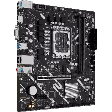 Материнская плата ASUS PRIME H810M-K, LGA 1851, Intel H810, 2xDDR5, 4xSATA, 1xM.2, 1xPCIe 4.0 x16, 1xPCIe 3.0 x1, 1xVGA, 1xHDMI, 1x1Gb LAN, 2xUSB-A 5Gbps, 4xUSB-A 2.0, 3x3.5 мм, 7.1, mATX