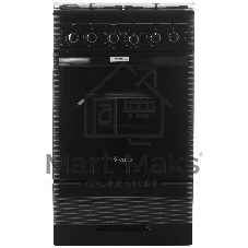 Плита газовая Gefest ПГ 5300-02 0046 черный, конфорок 4 шт, духовка 52 л, 50 см x 85 см x 58.5 см