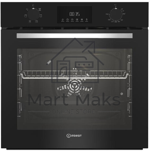 Духовой шкаф электрический Indesit IFE 3644 BL черный