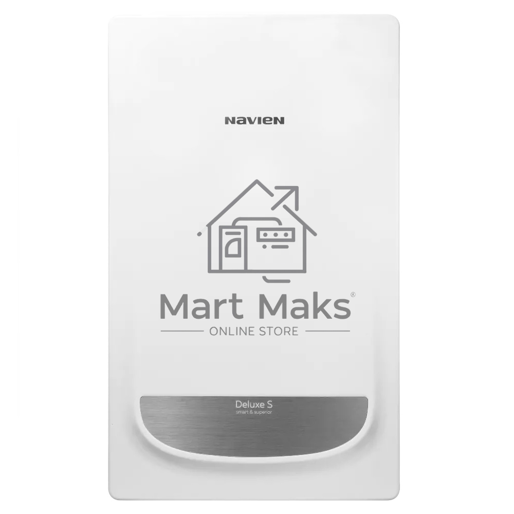 Котёл газовый камера закрытая Navien Deluxe S-13k, 2-ух контр, 13 квт, коаксиальный