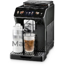 Кофемашина автоматическая DeLonghi ECAM450.55.G черный, исп. кофе - зерновой/молотый, 1.8 л, 1450 Вт, 19 бар