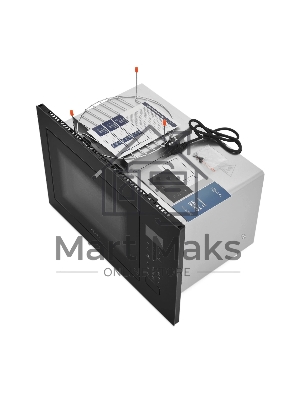 Встраиваемая микроволновая печь ZUGEL ZMO251B, черная