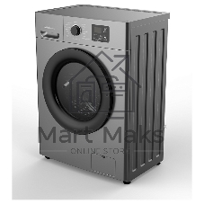 Стиральная машина Evelux EW 46121 S серебристая, загрузка фронтальная 6кг, 1000 об/мин., класс: A++