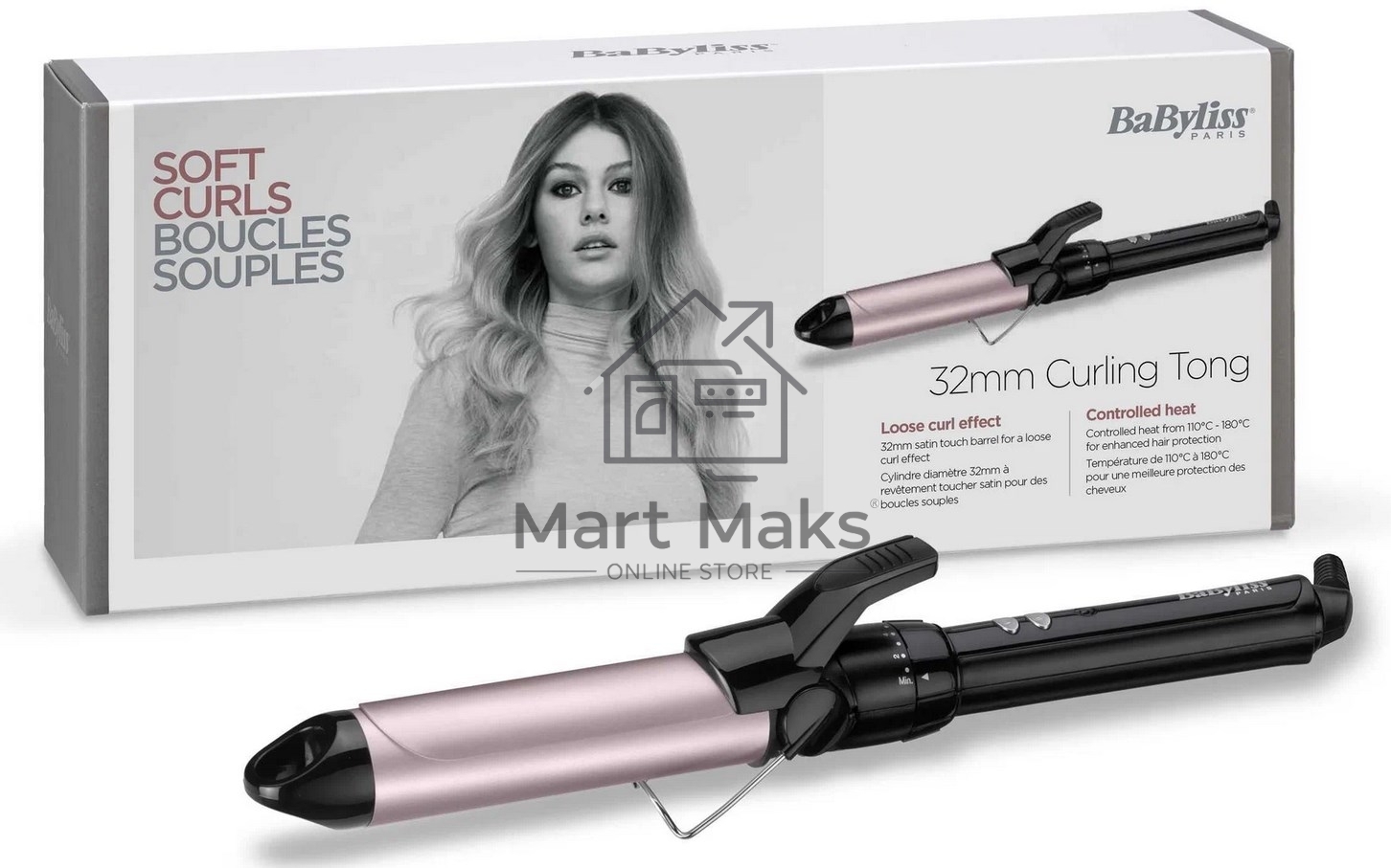 Щипцы BABYLISS C332E Pro 180