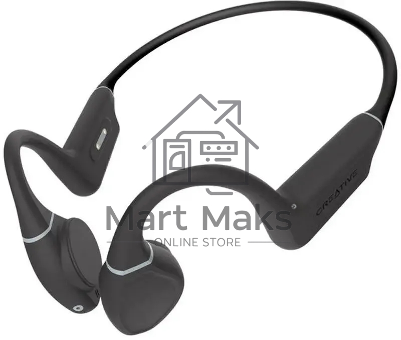 Гарнитура накладные Creative Outlier Free Plus черный беспроводные bluetooth шейный обод