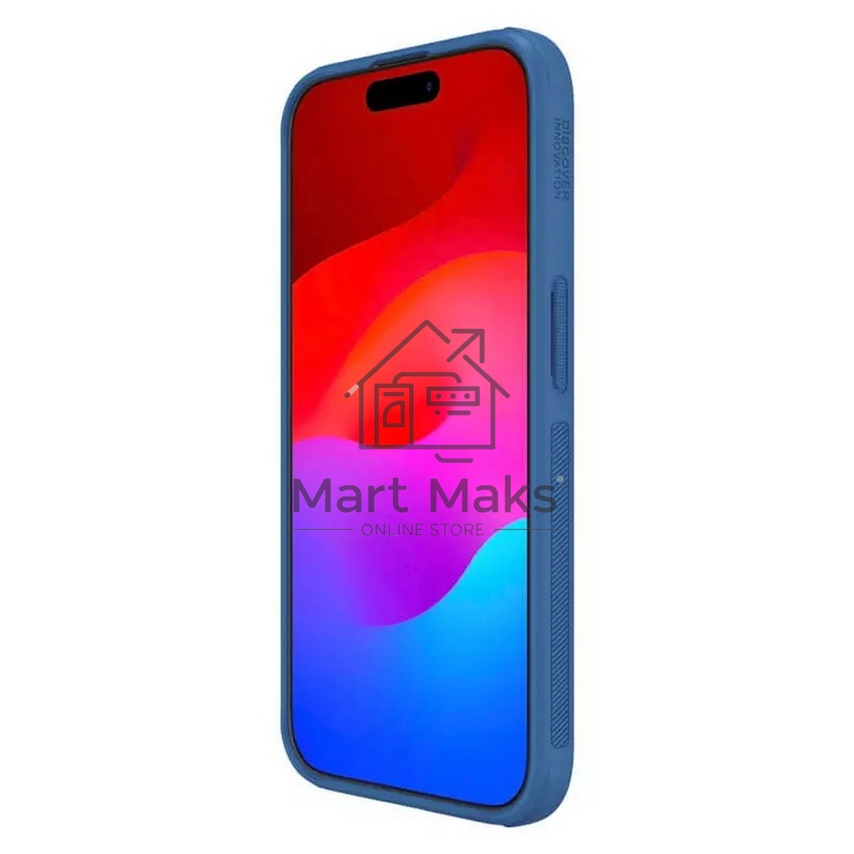 Чехол Super Frosted Shield Pro Magnetic Case, синий, (AP IP15 Pro)