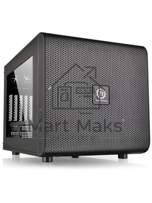 Компьютерный корпус Thermaltake Case Tt Core V21 CA-1D5-00S1WN-00 mATX/ win/ черный/ USB 3.0/ no PSU