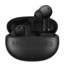 Наушники TWS Realme Buds TechLife черный, внутриканальные, Bluetooth, до 7 ч