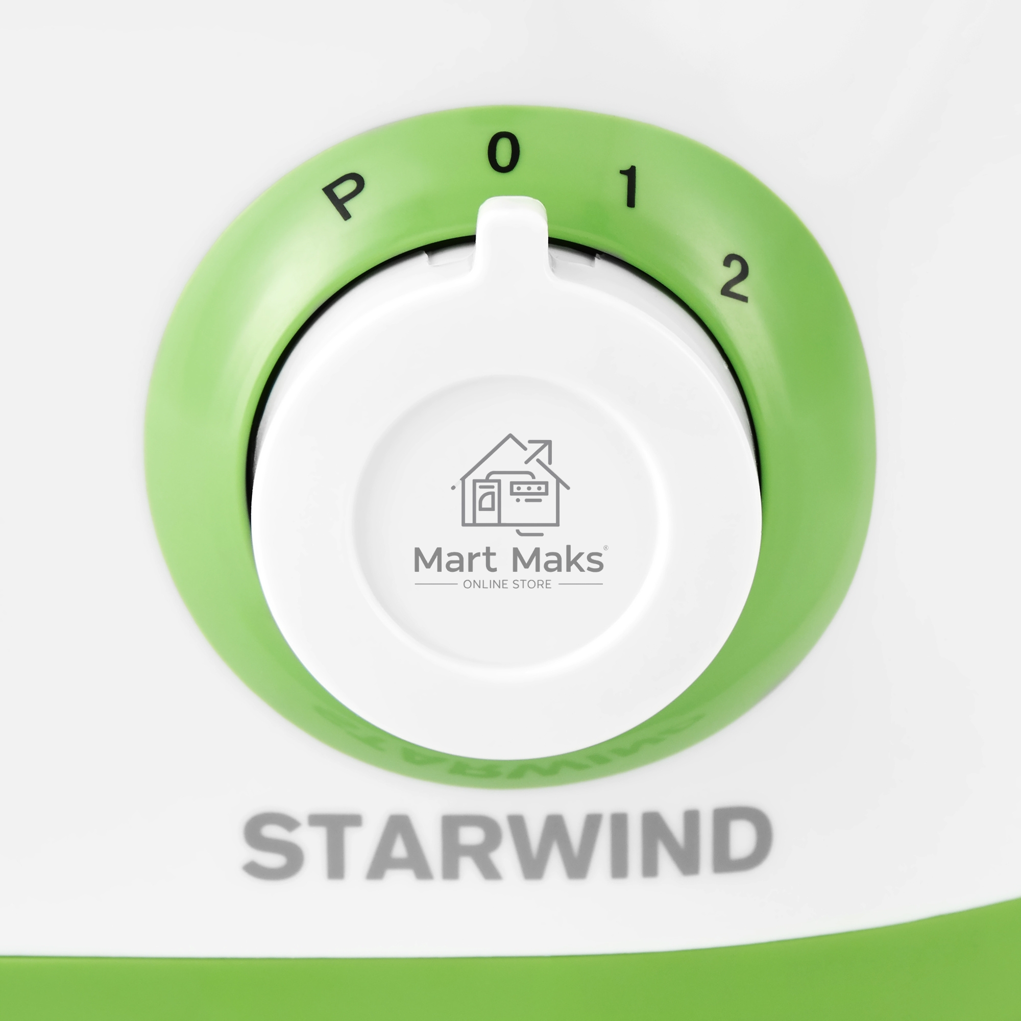 Соковыжималка центробежная Starwind SJ2216 500Вт рез.сок.:800мл. белый/зеленый