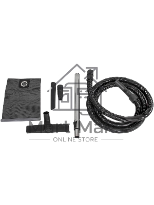 Строительный пылесос Pioneer VC286C серебристый с красным, 1400 Вт, уборка сухая/влажная, пылесборник контейнер, 20 л