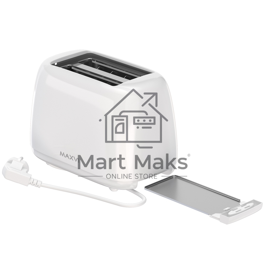 Тостер MAXVI KT723P белый