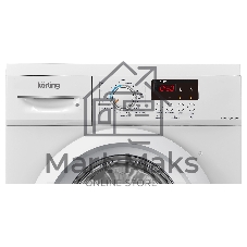 Стиральная машина Korting KWM 40B1270 белый, загрузка фронтальная 7 кг, 1200 об/мин, класс: А+++