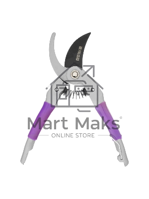 Секатор прямого реза Palisad BASE 225 мм, металлические рукоятки, ПВХ оболочка