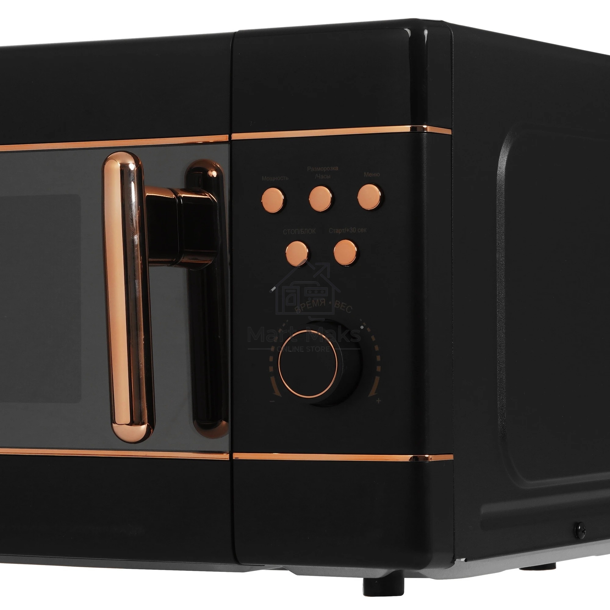 Микроволновая печь JVC JK-MW270D черный, 20 л, 700 Вт, переключатели - кнопки, поворотный механизм