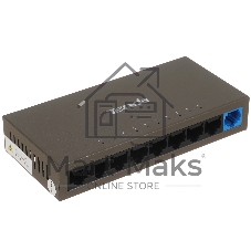 Коммутатор Tenda TEF1109D, 8×100 Мбит/с + 1×100 Мбит/с Uplink, неуправляемый