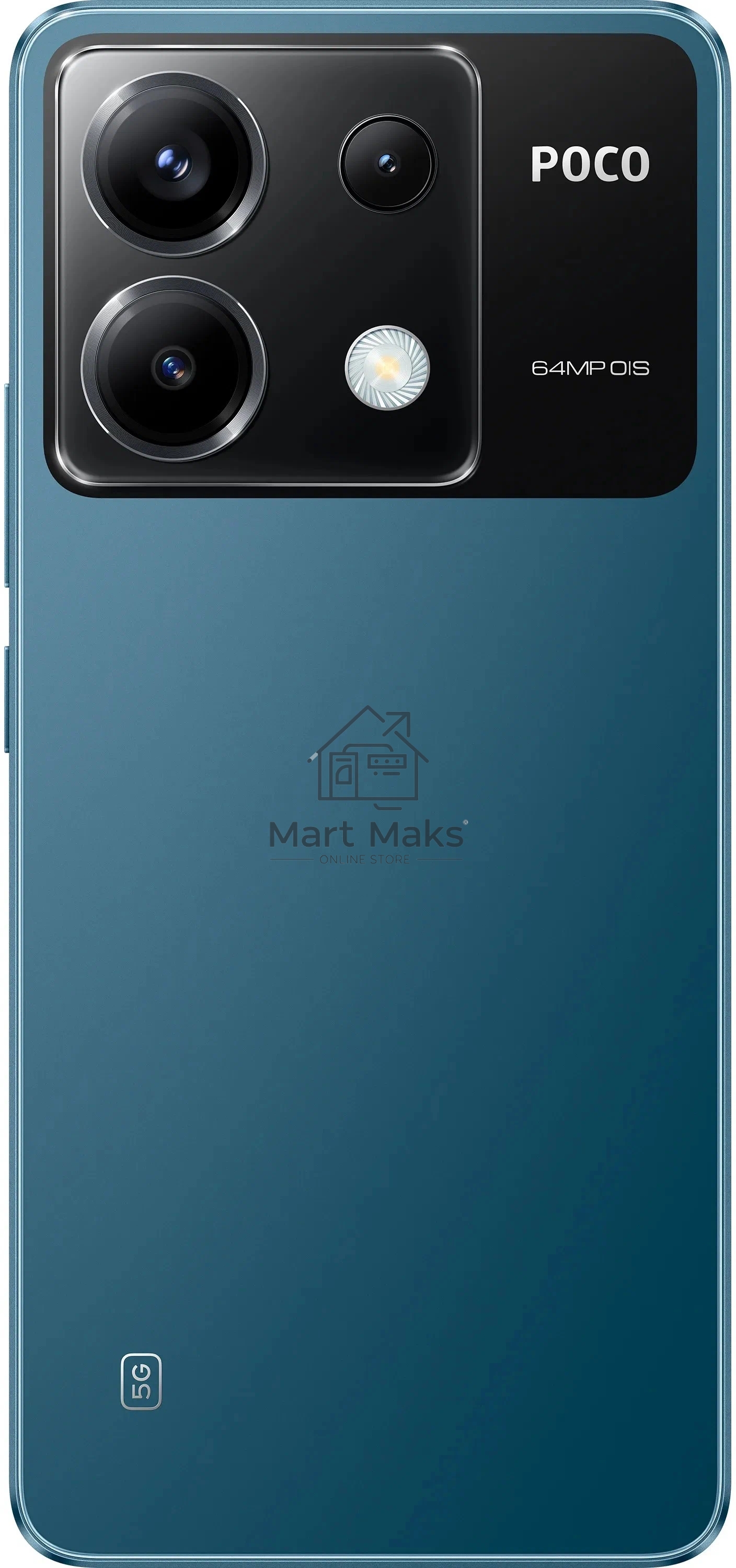 Смартфон POCO X6 5G, 12/256Gb, синий