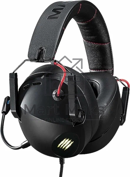 Игровые наушники Mad Catz P.I.L.O.T. 5 черные (7.1, USB, RGB подсветка, 50 мм)