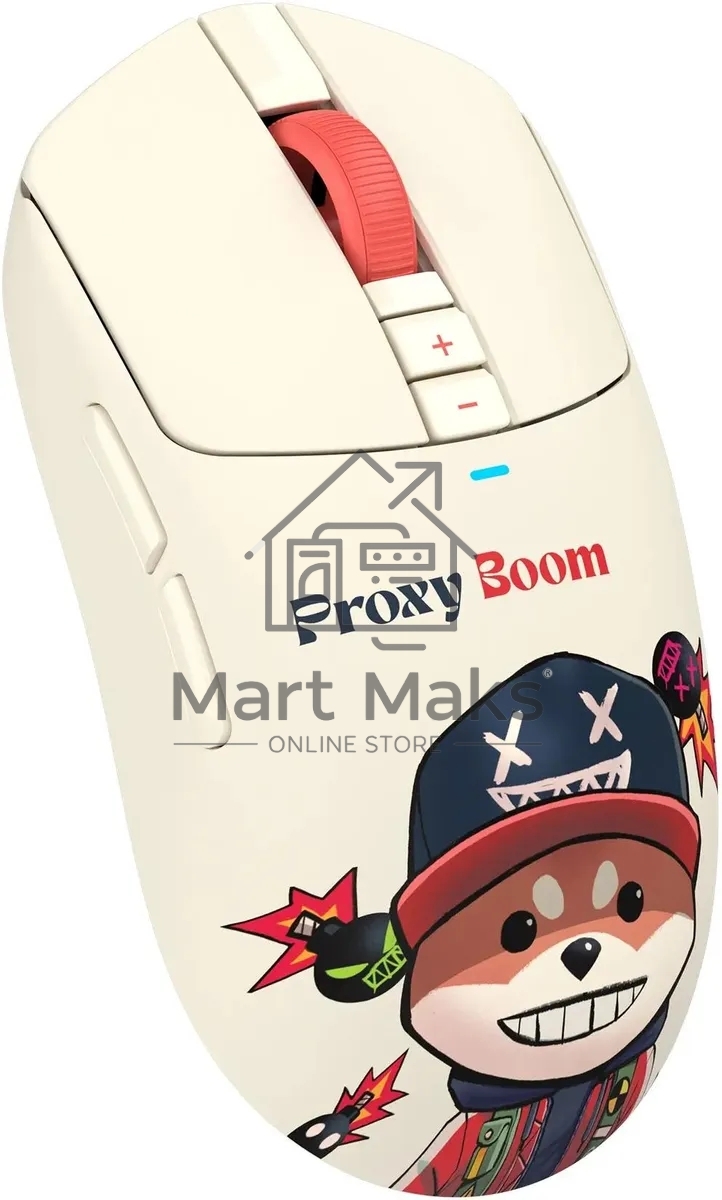 Мышь беспроводная/проводная A4Tech Bloody R72 Ultra Proxy Boom бежевый, 20000 dpi, радиоканал, USB, кнопки - 7