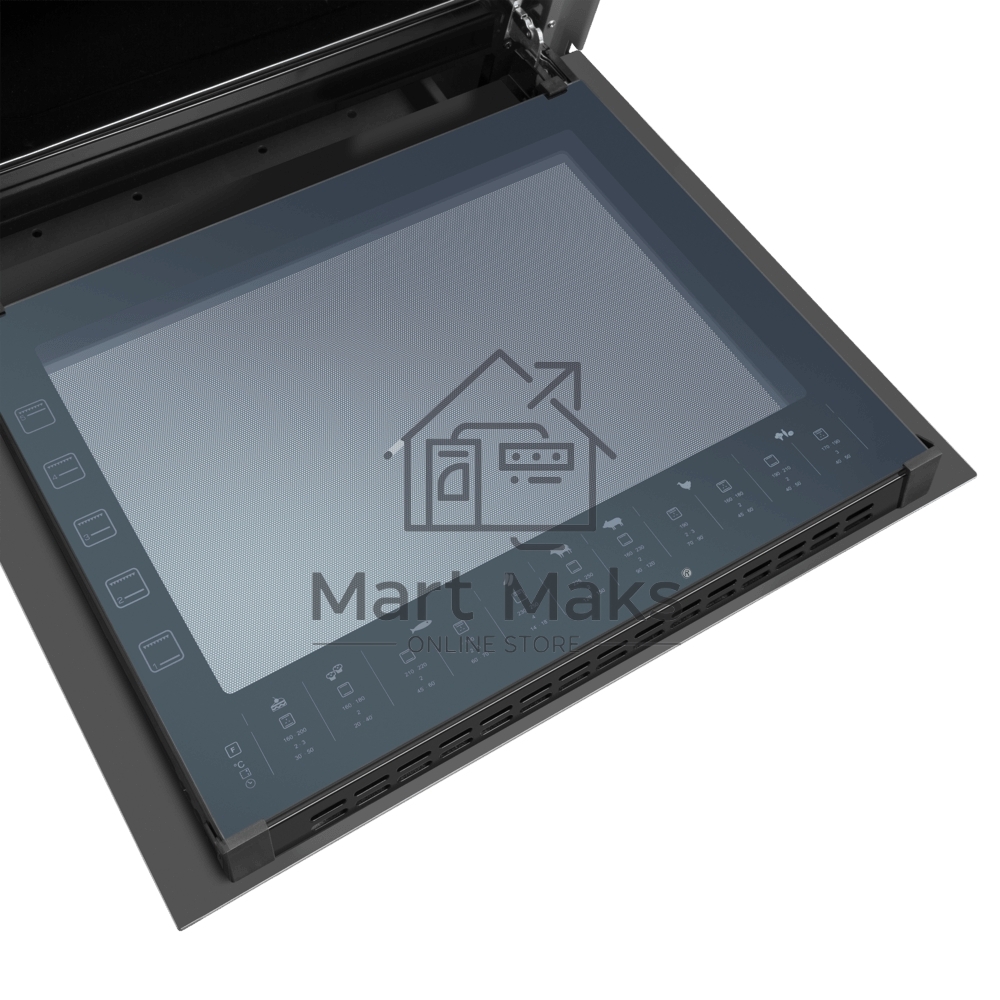 Плита электрическая Maunfeld MEC511CS09TD серебристый, конфорок 4 шт, духовка 59 л, 50 см x 85 см x 60 см