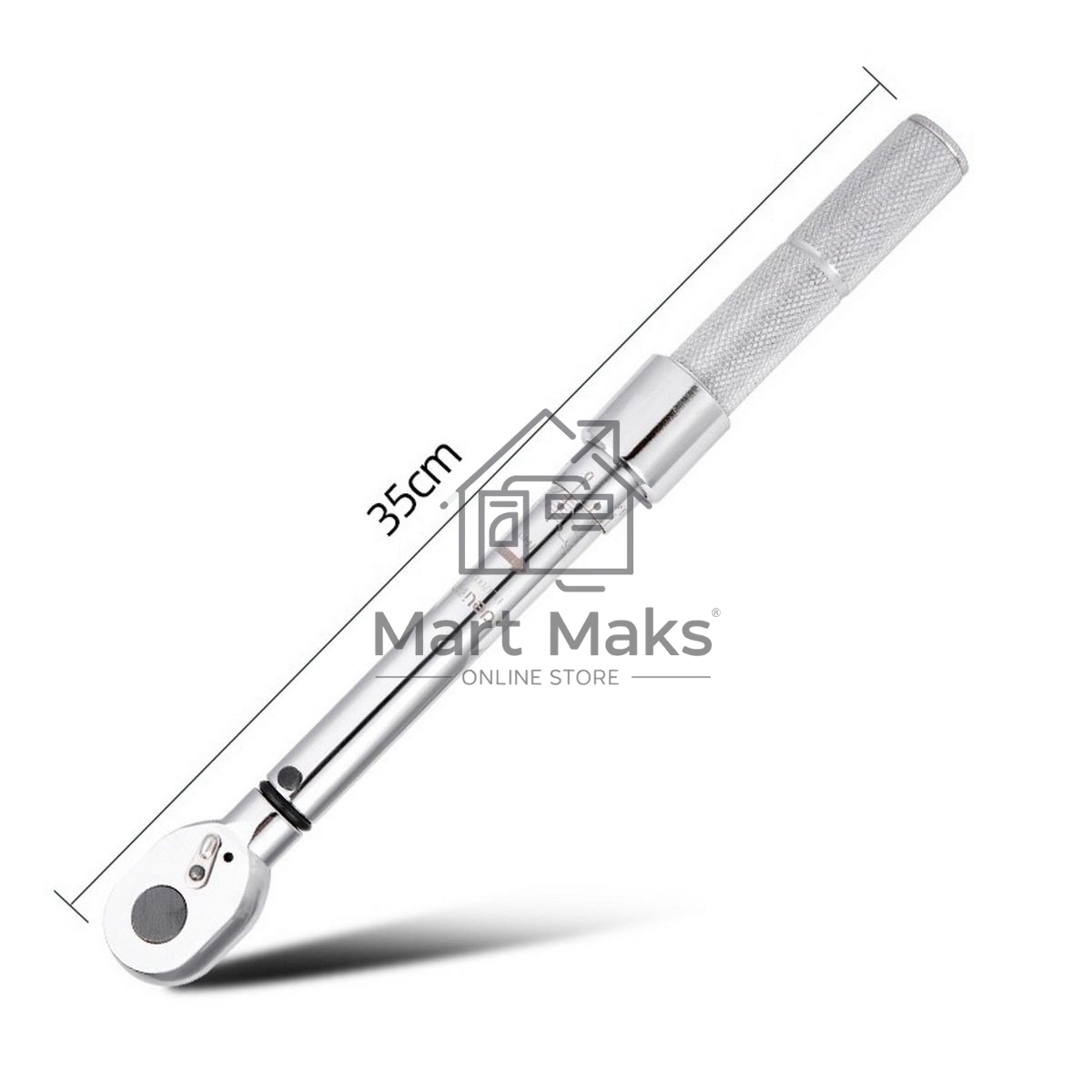 Динамометрический ключ предельный Deli DL17005010-50Нм, 3/8
