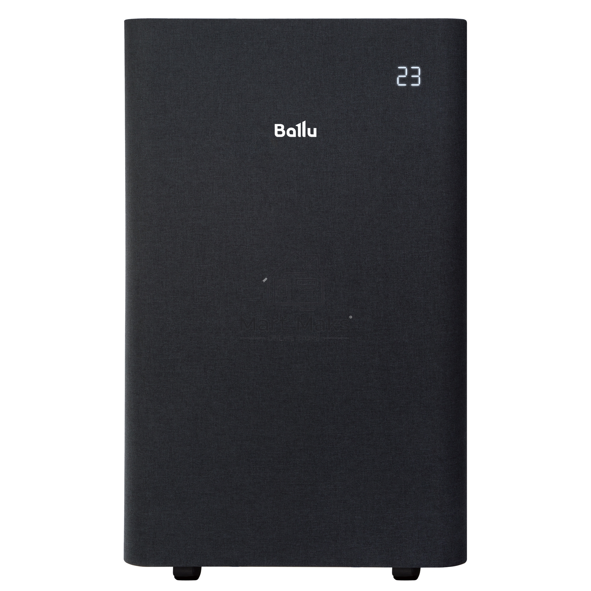 Кондиционер мобильный Ballu Velure BPAC-14 EW/N6 14000 BTU, 35 м², 50 дБ, охлаждение, осушение, черный