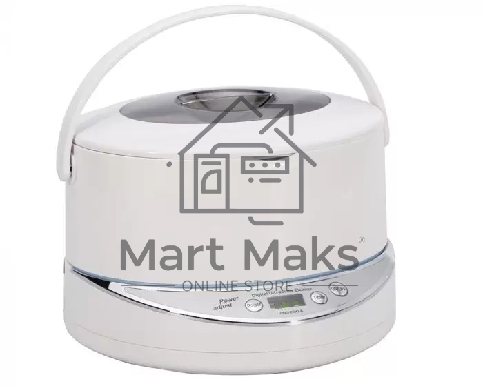 Ультразвуковая ванна Codyson CDS-200A белый, 0.75 л, 50 Вт