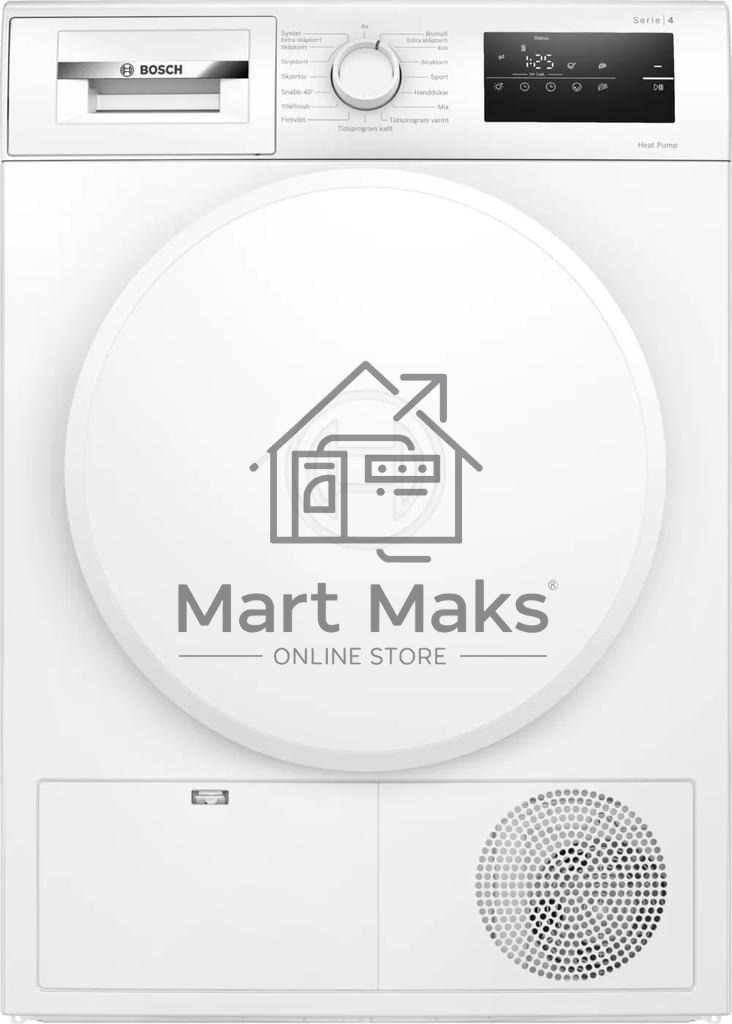 Сушильная машина Bosch WTH8300LSN белый, 7 кг, сушка - конденсационная, программ - 11, 59.8 x 84.2 x 65.2 см