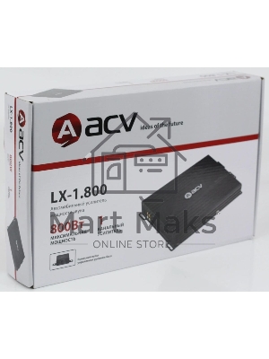 Усилитель автомобильный ACV LX-1.800 одноканальный