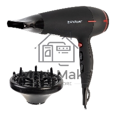 Фен Endever Aurora-472 черный, 2400 Вт, ионизация